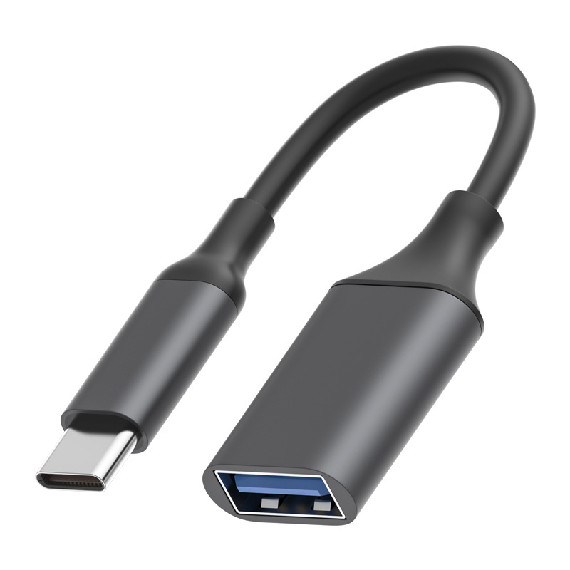 OTG Typ C auf USB 3.0 Adapterkabel USB C auf USB A Buchse OTG-Kabel für Telefon PC Tablette U Disk Datenübertragungsanschluss: Ursprünglich Titel
