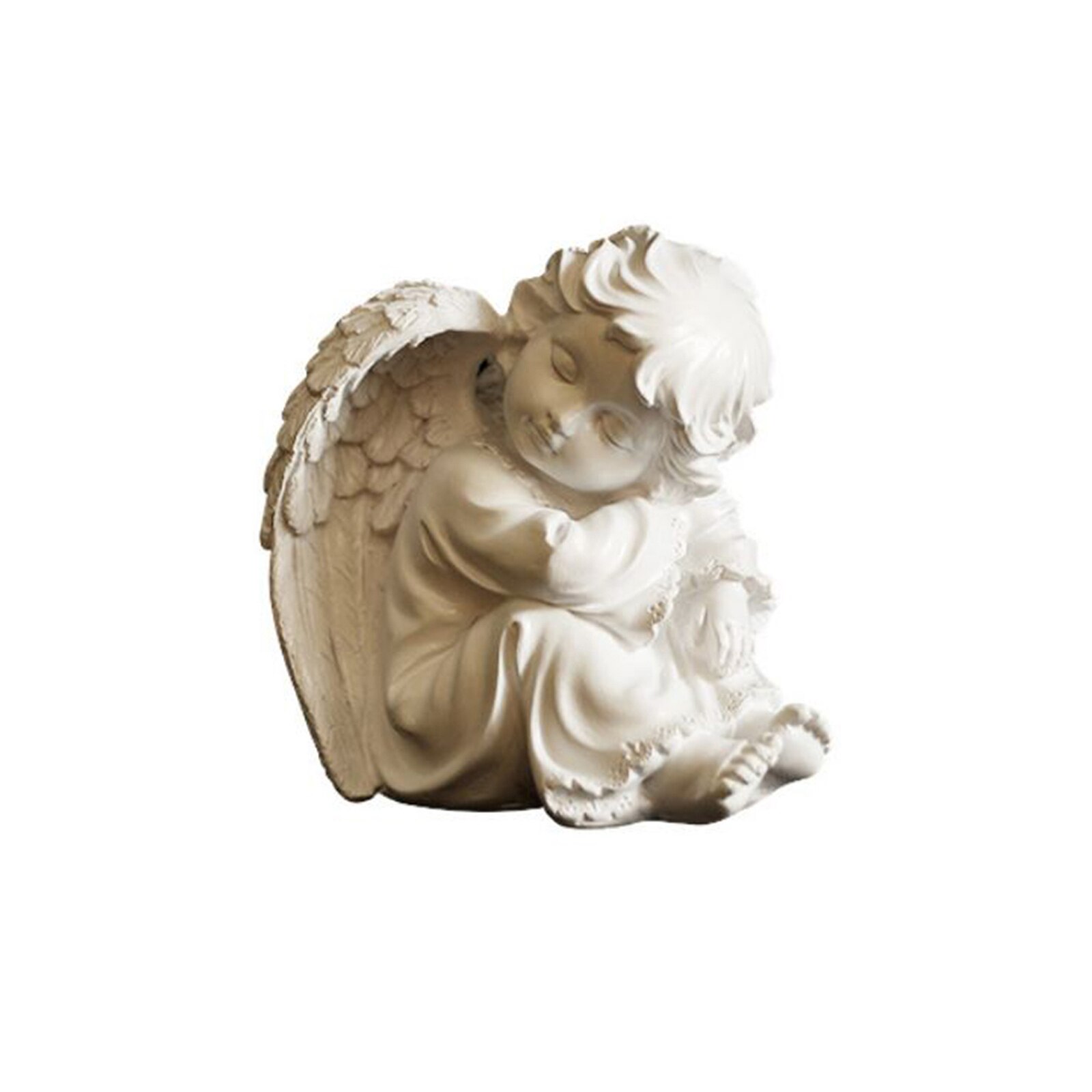 Angel Statue Small Cupid Figure Home Decor Music Fairy Model Sketch Practice Estatua Festival Home Figurines: 3