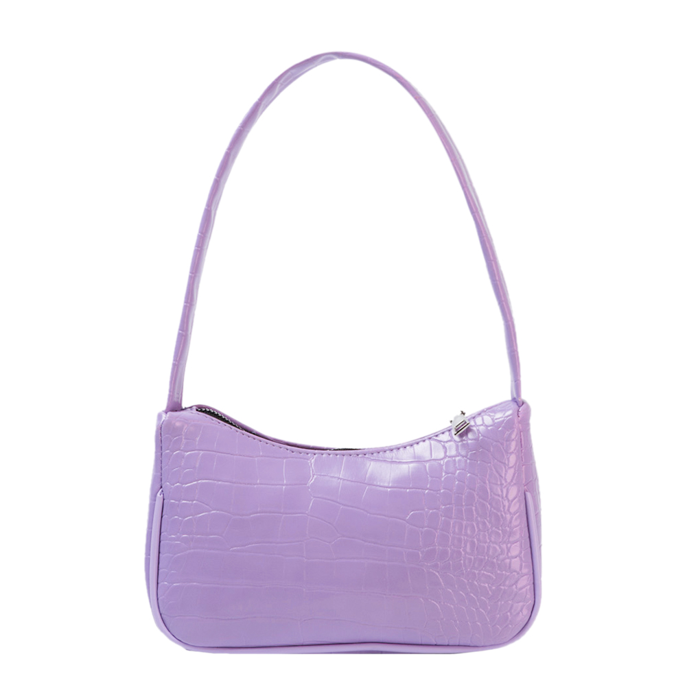 Femmes petit sac à bandoulière Vintage femmes sac fermeture éclair sac de messager sac à main Bolsa feminina femme décontracté fermeture éclair fourre-tout sac: VIOLET