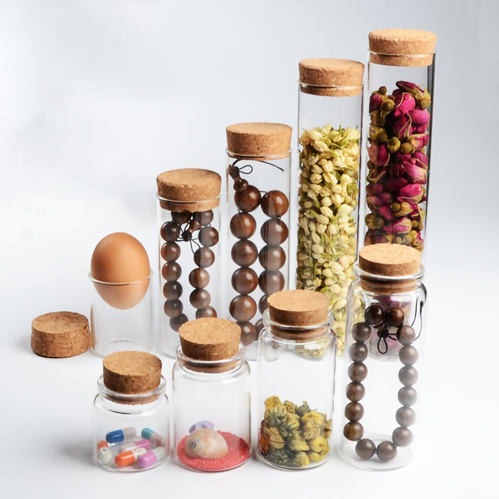 25Ml Diy Mini Wishing Glazen Flessen Kurk 30*60Mm Tiny Transparant Lege Potten Ambachten Souvenir Fles glas