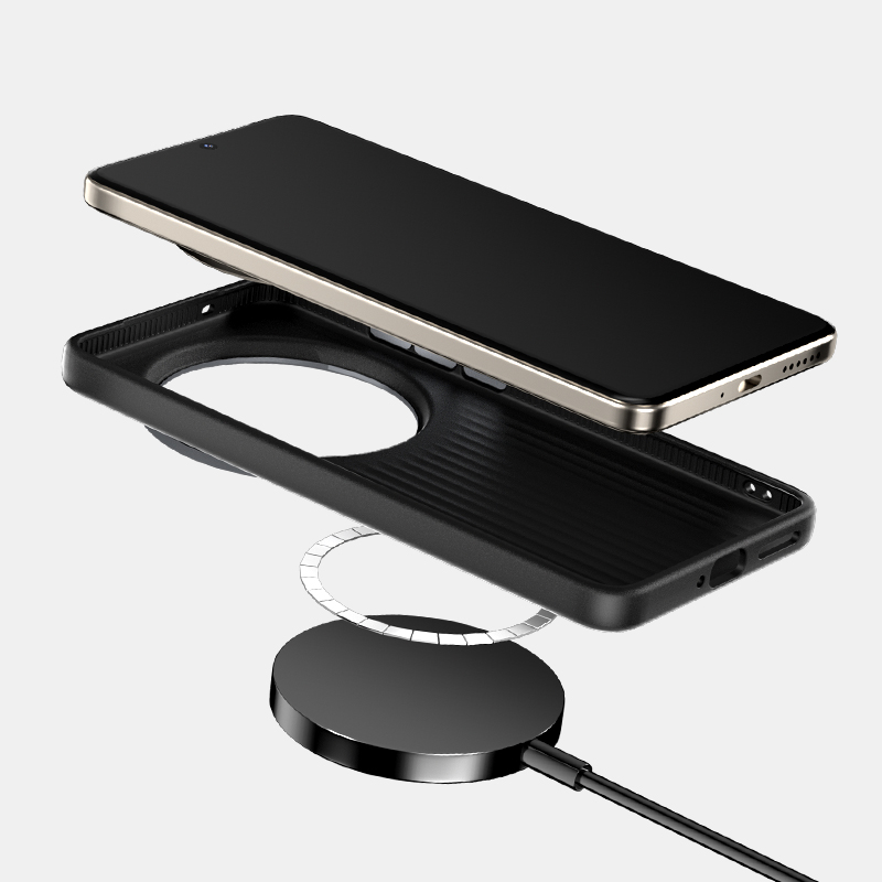 Voor Vivo X200 Pro Case Magsafe Slanke Stijve Metalen Lens Magnetische Draadloze Oplader Koolstofvezel Telefoon Case Cover Shell Vivo Grip