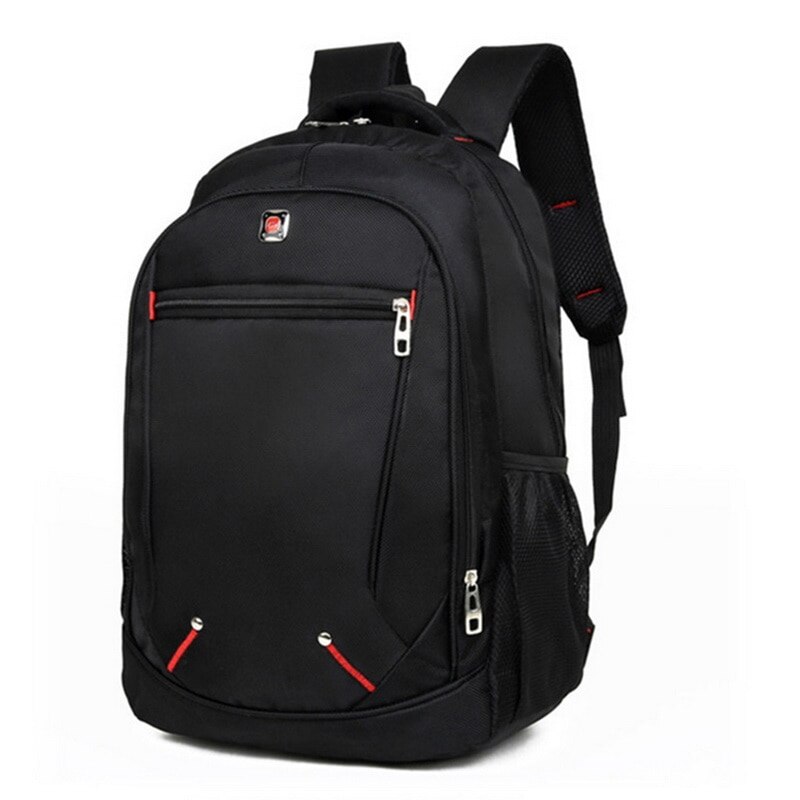 Men Laptop Backpacks Travel Backpack Multifunction Business Bag Anti Theft USB Charging Waterproof Unisex School Backpack: BLACK 2