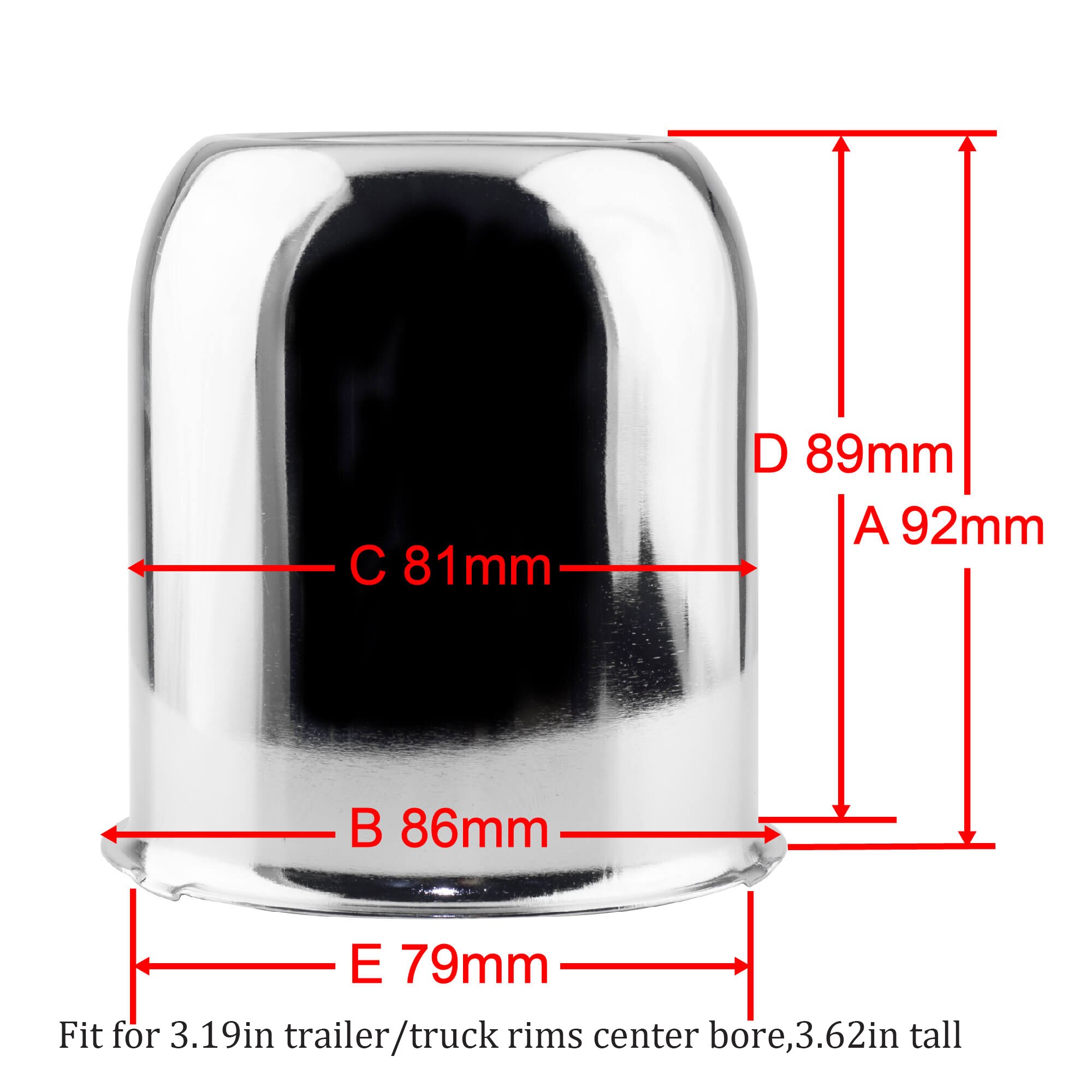 4pcs Push Through Center Cap For Rim 4.25in 5.15in 4.4in 3.19in 3.74in 4.88in 2.64in 2.91ih Hubcap Trailer/Truck Car Accessroies: green