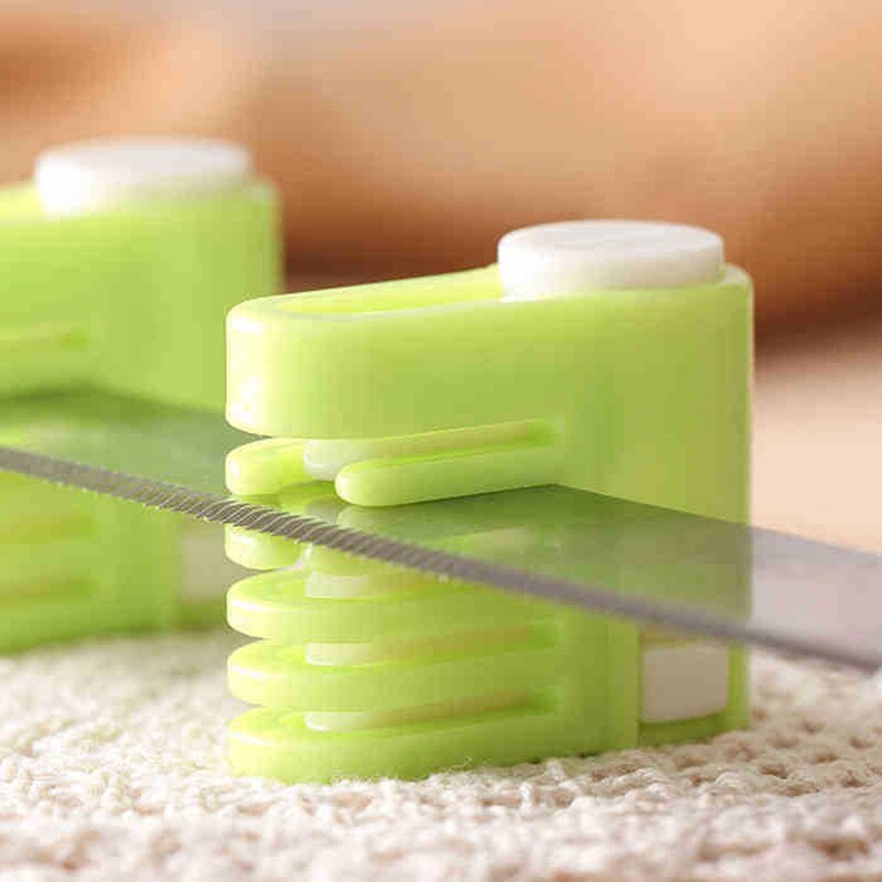 LMETJMA 2pcs/set 5 Layers Cake Leveler Cutter Adjustable Cake Cutter Leveler Slicer Fixator DIY Bread Cutter Slicer Cake Tools