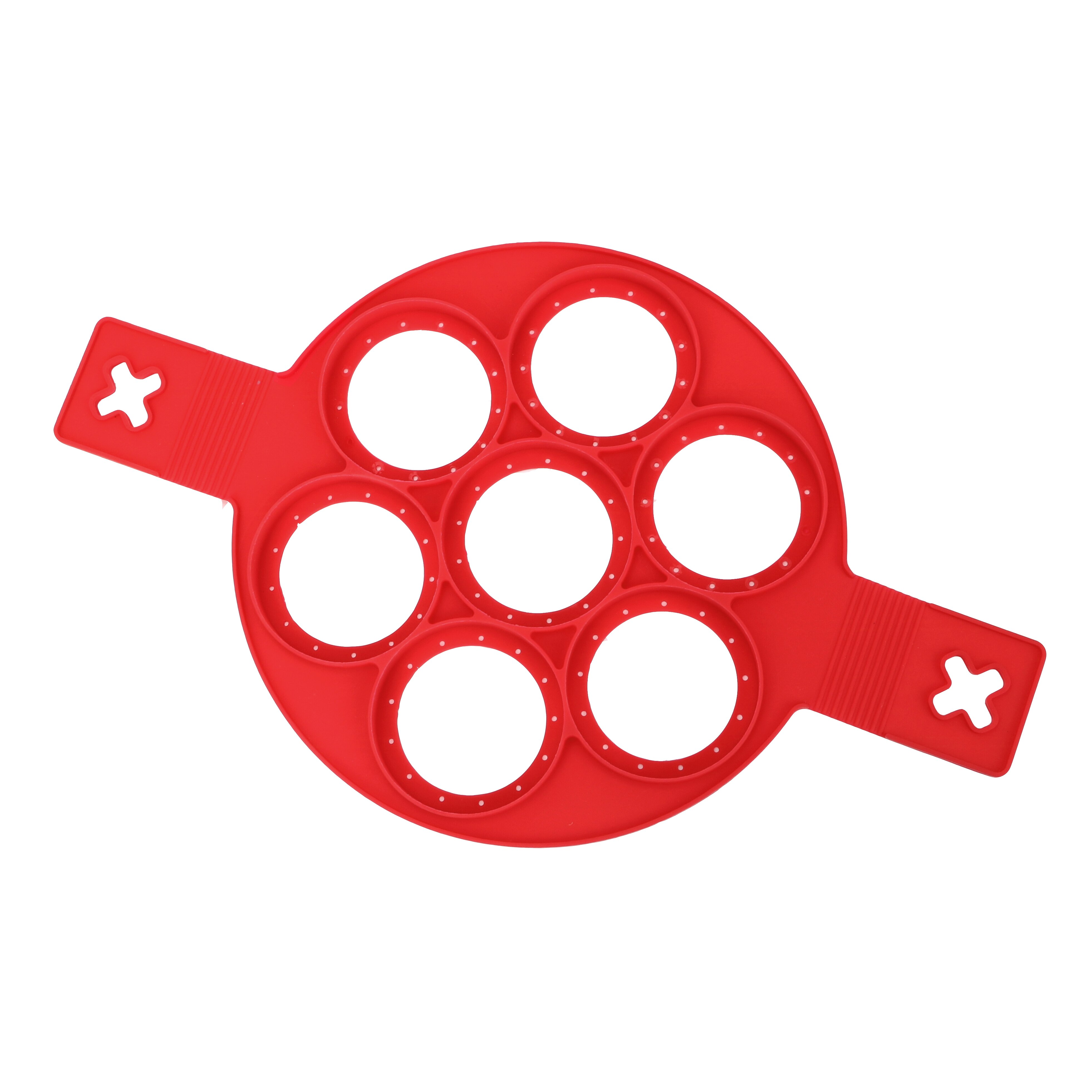 HILIFE Pancakes Cheese Egg Porous Mold Egg Ring Maker Eggs Mold Pancake Maker Cooking Tool Nonstick: A