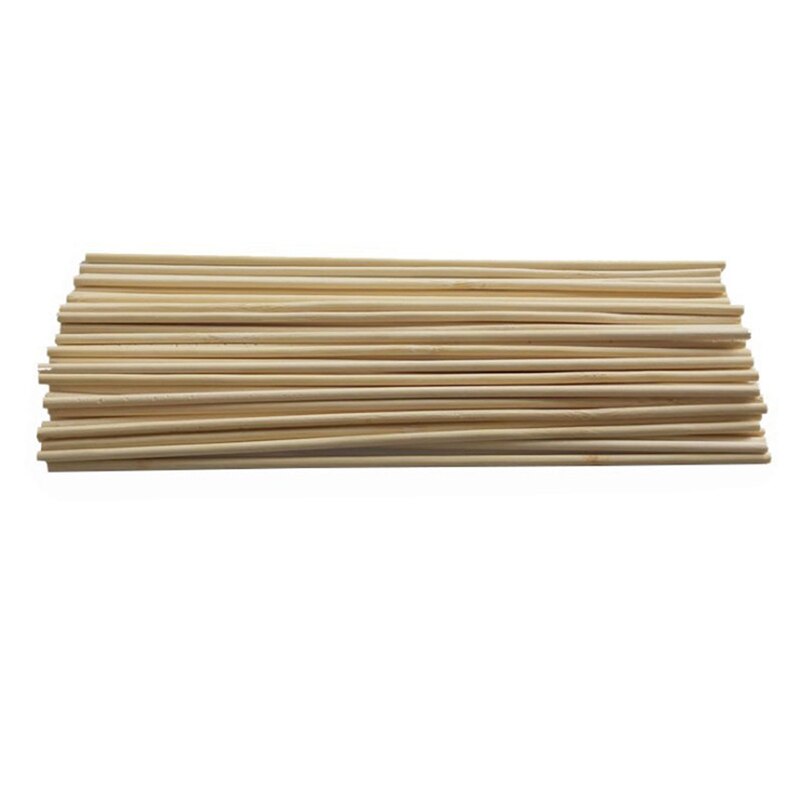 50PCs Garden Bamboo Stick Plant Growth Support Rod Branch Wooden Chopsticks