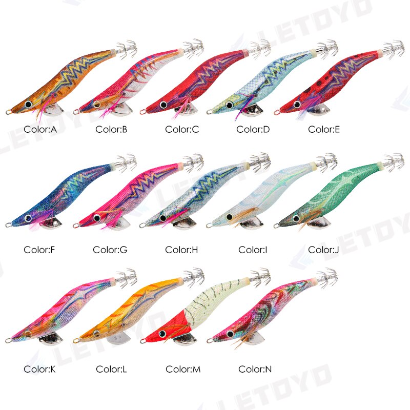 LETOYO 3.5 #18.5g 110mm Luminous przynęta na kalmary Search grzechotka przynęta na kalmary ging dla połowów morskich przynęta przynęta ośmiornica mątwy kałamarnica hak