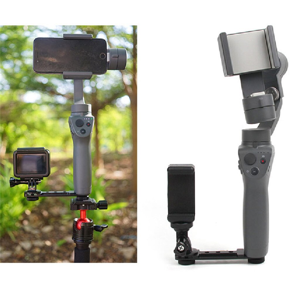 Smartphone Clip Halter Monitor Verlängerung Halterung Unterstützung Berg Cilp für DJI OSMO Mobile 2/3 Handheld Gimbal Kamera