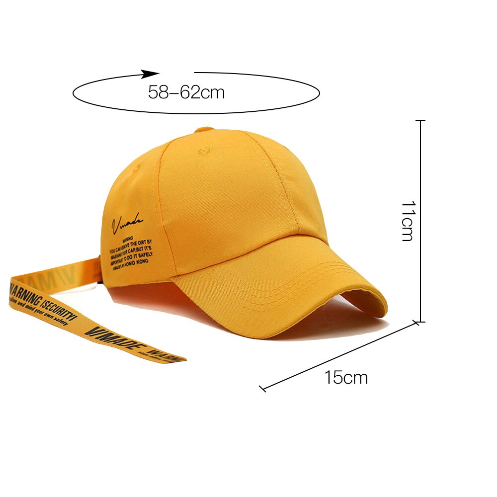 Doleft Lange Bandjes Baseball Cap Mannen Verstelbare Brief Snapback Caps Gorras De Béisbol Unisex Trucker Hoed Gorras Hombre