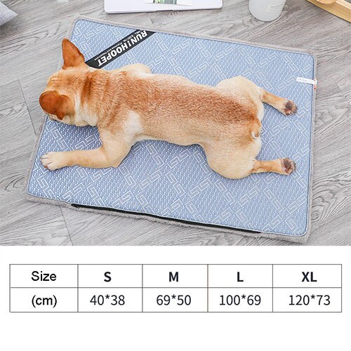 Hoopet Huisdier Zomer Koelmat Hond Zomer Bed Kat Mat Mascotas Cama Perro Sofa Voor Honden Huis: XL / Aqua Groen