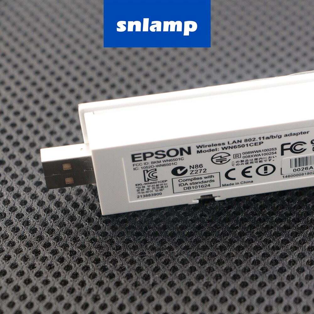 WIRELESS LAN ADAPTER FOR BrightLink 450Wi BrightLink 455Wi-T EB-G5750WU Projectors