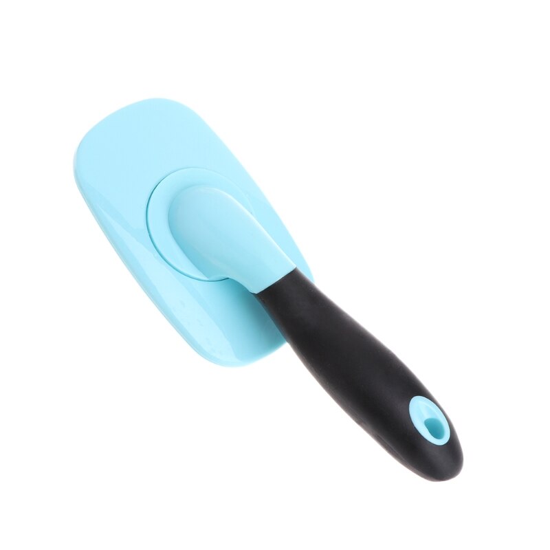 1 Pc 360 Graden Draaibare Handvat Vergieten Haar Borstel Pin Bont Grooming Trimmer Kam Tool Voor Pet Hond Kat