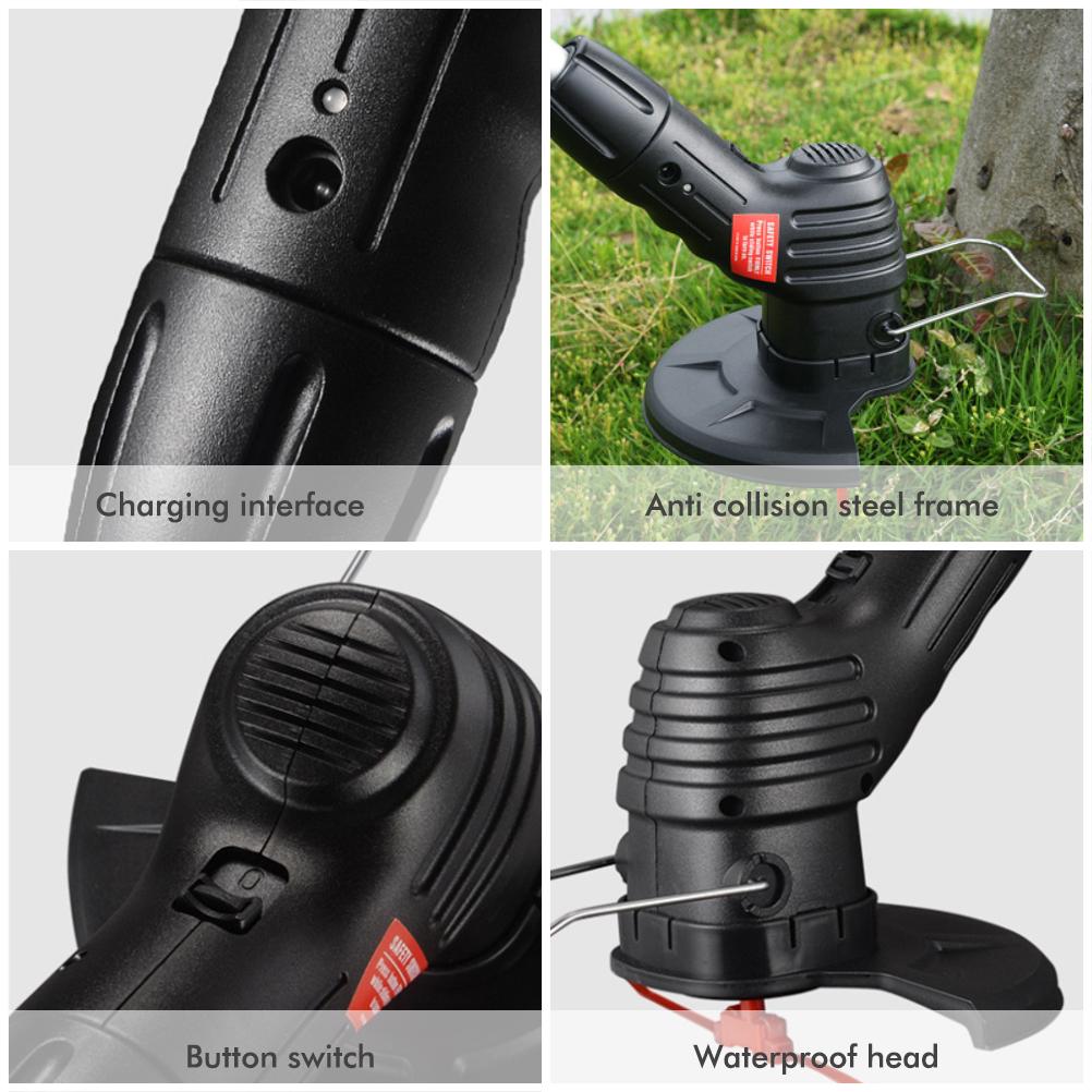 Professionele Maaiers Tuin Tool Draadloze Gazon Trimmer Draadloze Oplaadbare Trimmer String Gras Trimmer Voor Tuin Gazon Wieden