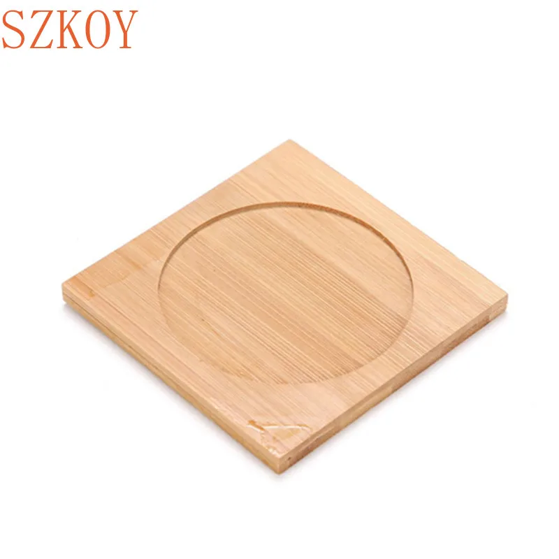 Soporte para maceta con 8 diseños, almohadilla para bonsái carnoso, bandeja de bambú, bandeja para maceta de madera, decoración para el hogar y la Oficina, soporte para macetas, 1 ud.