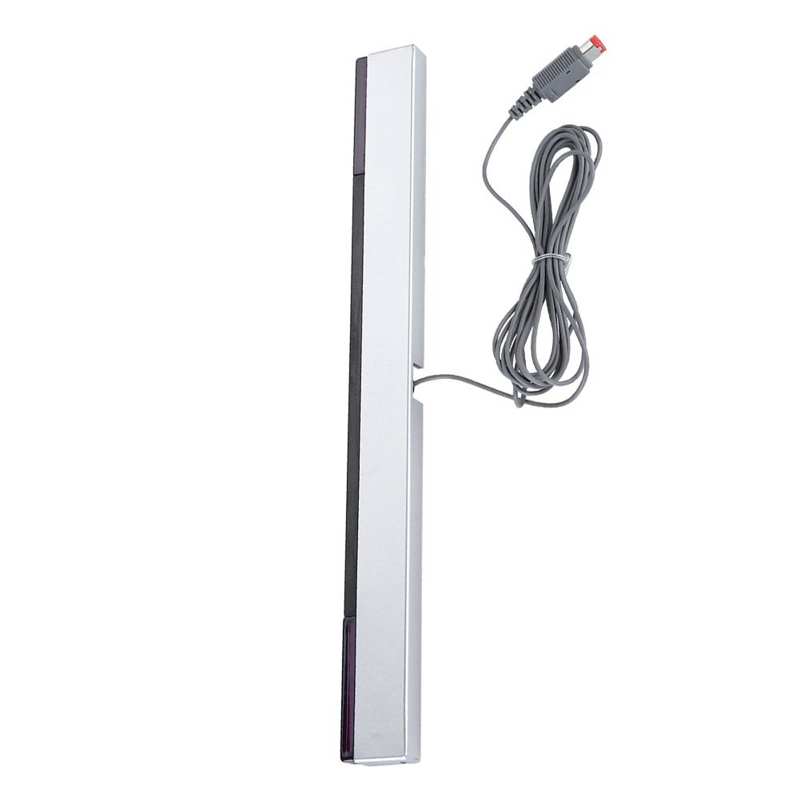 Infrarot IR Signal Strahl Sensor Bar/verdrahtet Empfänger & Standcfor Nintendo WII Konsole