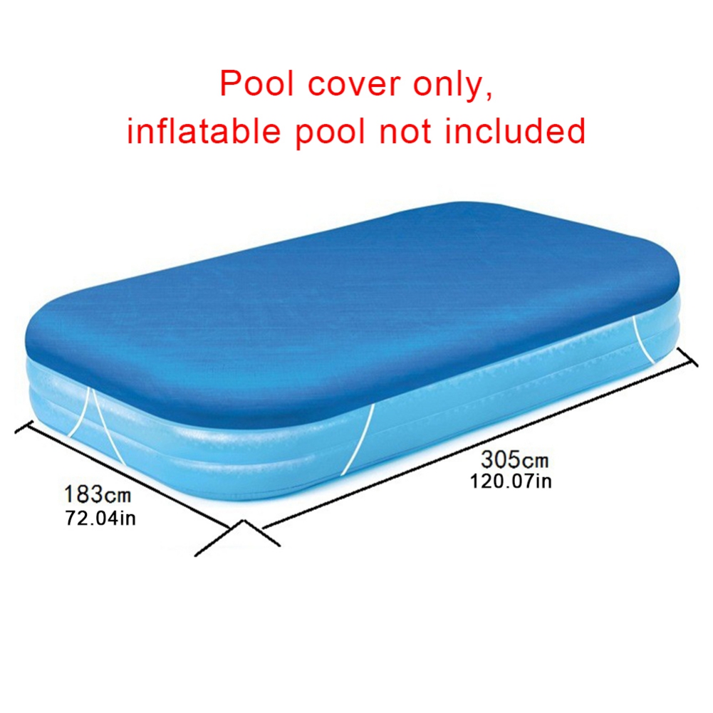 Solar Pool Cover Rectangular Waterproof Dustproof Garden Outdoor Pool Tub Covers Multifunctional Swimming Pool Solar Cover: army green