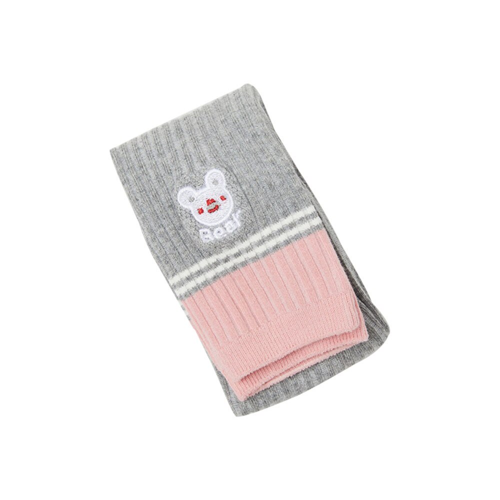 Neue Baby Strumpfhosen Kinder Hosen Jungen Mädchen Streifen Gestrickte Leggings Kds Neuheit Casual Leggings Und Langlebig: Grau / 3T