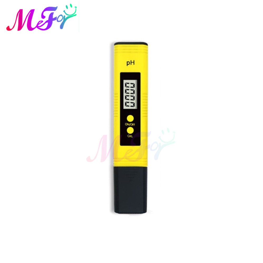Medidor de PH Digital 0,0-14,0 con pantalla LCD, medidor de PH para alimentos, acuario, piscina, prueba de pureza de del agua, 0,01