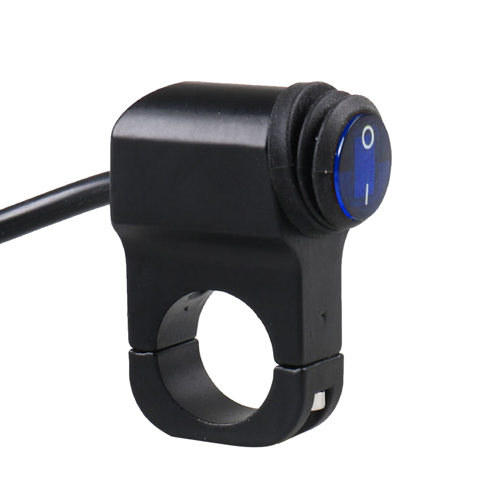 Wasserdicht 12V Motorrad Lenker licht Auf Aus-schalter Wasserdicht ATV Scheinwerfer Nebel Stelle 12V Motorrad Teile Schalter Neue: Blau