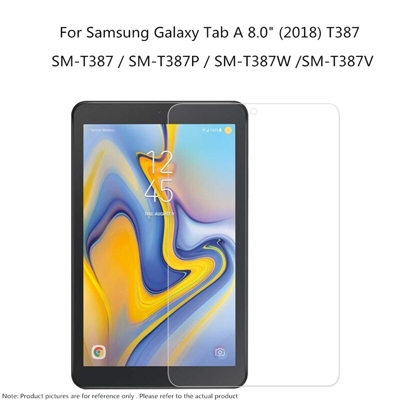 Protetor de tela de vidro temperado para Samsung Galaxy Tab A 8.0 2019 T290 T295 T297 SM-T290 T385 8.4 2020 Filme protetor de tablet: T387