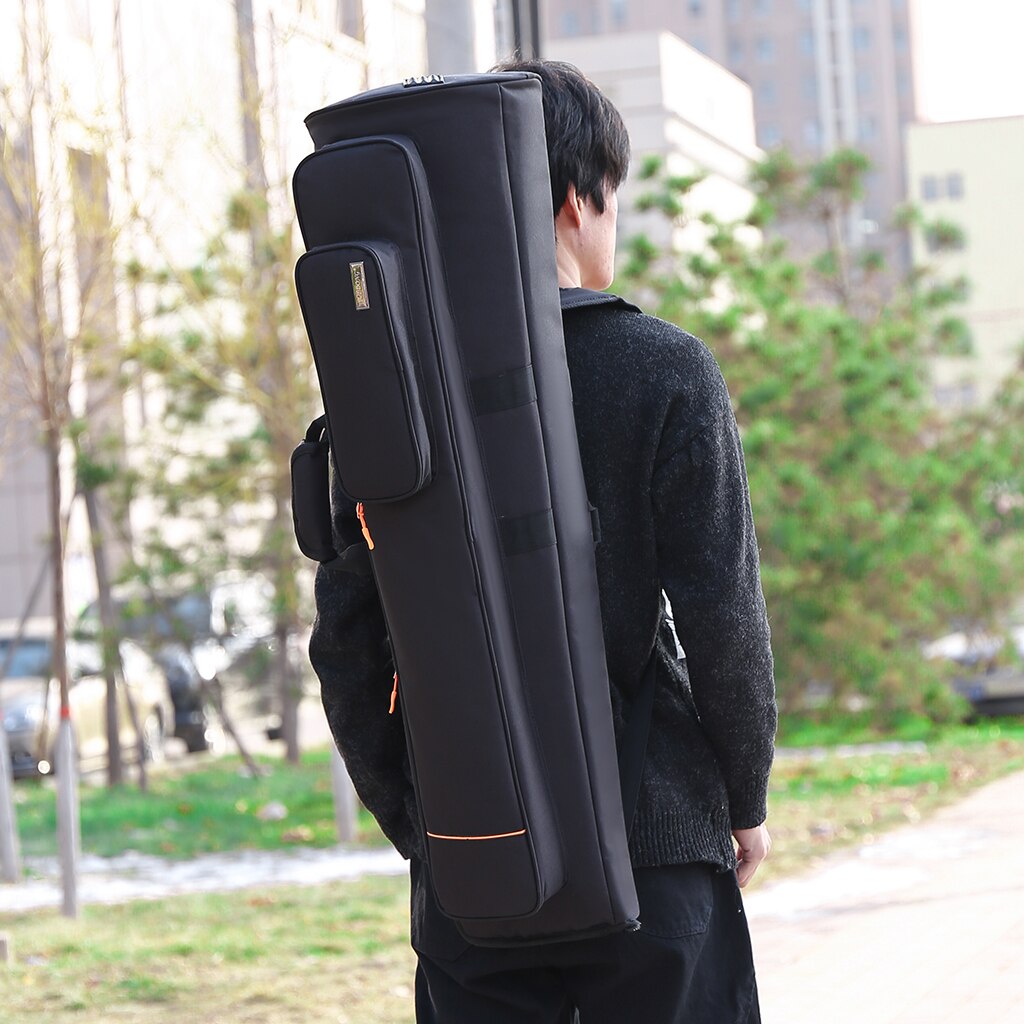 Lichtgewicht Tenor Trombone Gig Bag Muziekinstrument Case Dual Waterdichte 96Cm
