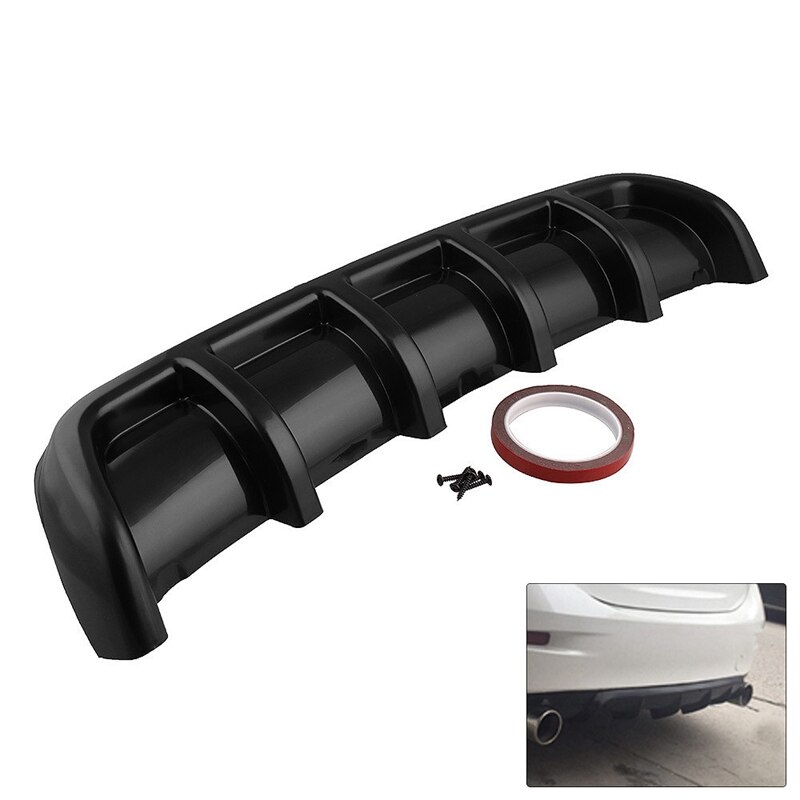 Bilmodifieringstillbehör bakre surround 67cm hajfinnen chassi bakspoiler abs bakläpp