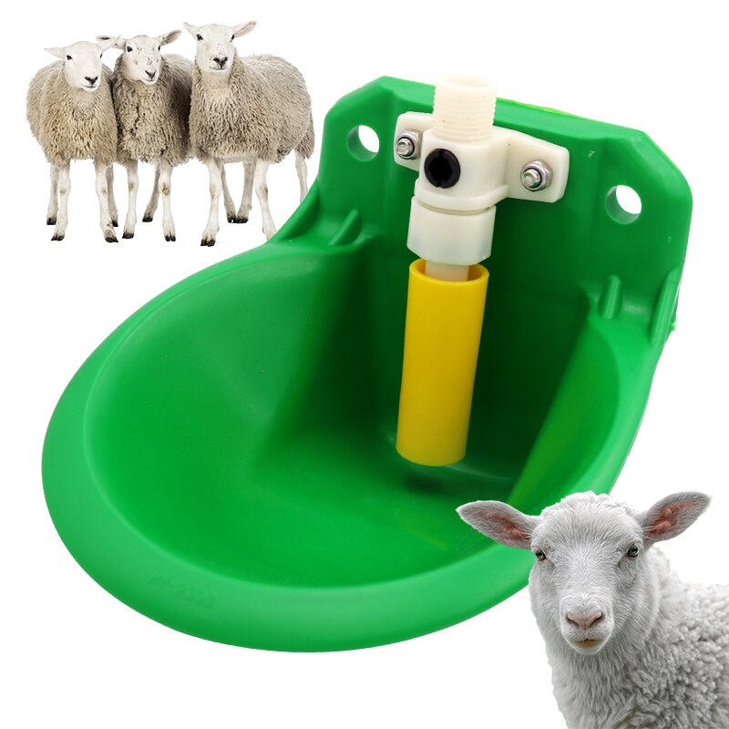 Abreuvoir automatique en cuivre pour mouton et chèvre, fontaine à eau de , équipement d&#39;alimentation pour bétail, mouton, chien, animaux de ferme