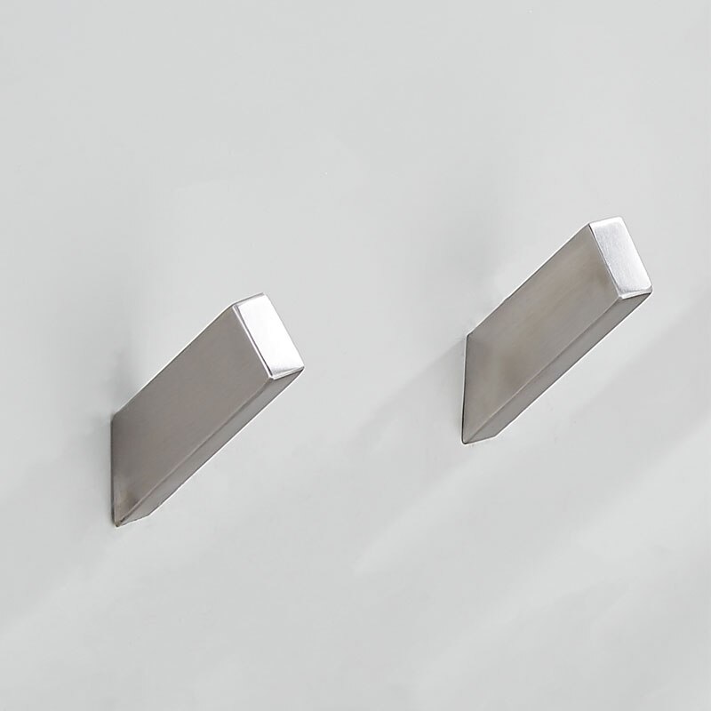 Robehaak Wandmontage, 304 Roestvrij Staal Badkamer Handdoek Haak Kapstokken Hanger Voor Bag Key Hoed Kledingrek: 2PCS