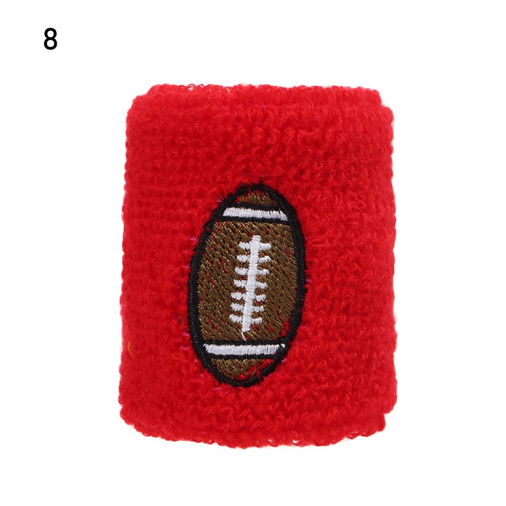Muñequera deportiva de 6x6,5 cm para niños, muñequera deportiva para correr al aire libre, baloncesto, fútbol, Fitness, protección de muñeca, 1 pieza: 8