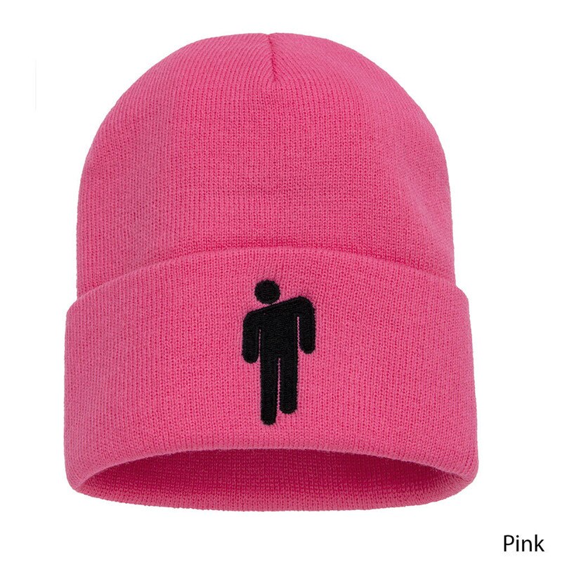 Mütze Deckel Gestrickte Hüte unisex Solide Hüfte-hüpfen Skullies 22 Farben draussen lässig Sport frauen Hütte Fan: tief Rosa