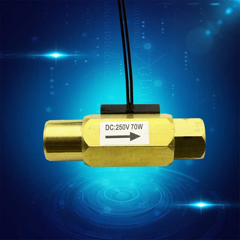 Cold and water engineering water flow switch flow switch electronic electrician switch reed switch principle water flow swit