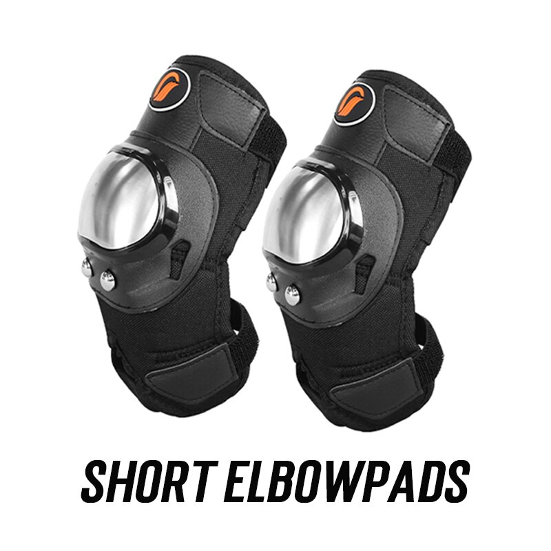 Motorcycle Stainless steel Knee pads Armor Adult Motorbikes Leg Armor Pata Moto Body Armor Gear moto equipment for men: SOHRT ELBOWPADS