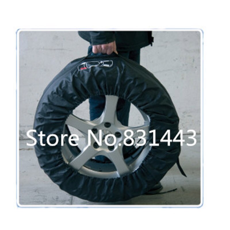 Cubierta de neumático de repuesto de coche para verano invierno poliéster Auto Protector de neumáticos bolsas de almacenamiento accesorios de rueda negra para vehículo Sedan SUV