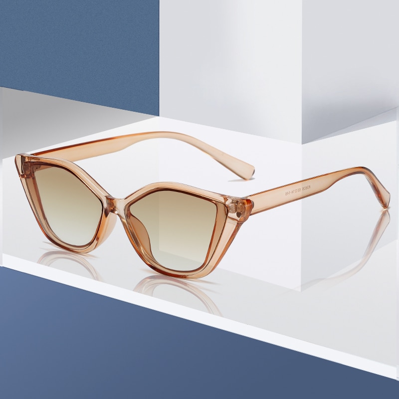 Kvinder cat eye solbriller mærke dame cateye briller  uv400 luksus solbrille nuancer oculos de sol