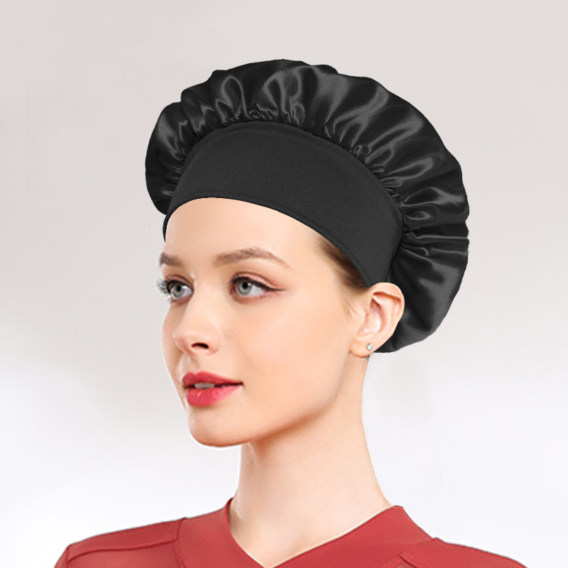Bigoudi sans chaleur, pas de chaleur, rouleaux à friser, bande de sauna, bigoudis doux, boucles, bonnet de couchage en satin, bonnet de nuit, outils de coiffage, le plus récent: Gris clair