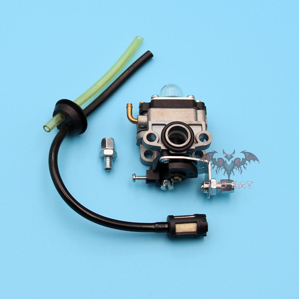 Primer Bulbs + Carburetor For Walbro WYL-229 WYL-229-1 753-05251 753-1225 Troy-bilt MTD Shindaiwa String Trimmer Carb PRO BAT