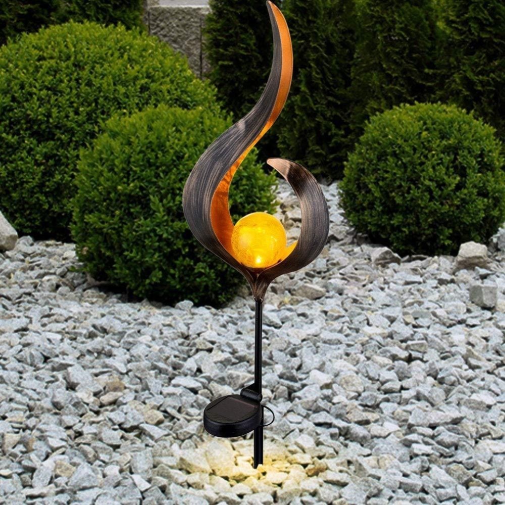 Solar Flame Flickering Tuin Lamp Zaklamp IP65 Outdoor Schijnwerpers Landschap Decoratie Led Lamp voor Tuin Wegen
