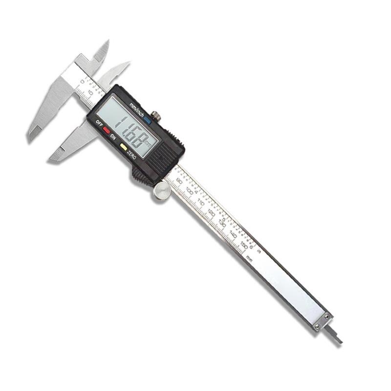 Digital Display Vernier Caliper Micrometer 150mm Accurate Ruler Exterior Interior Depth Measuring Tool Measurement Instrument: Alloy