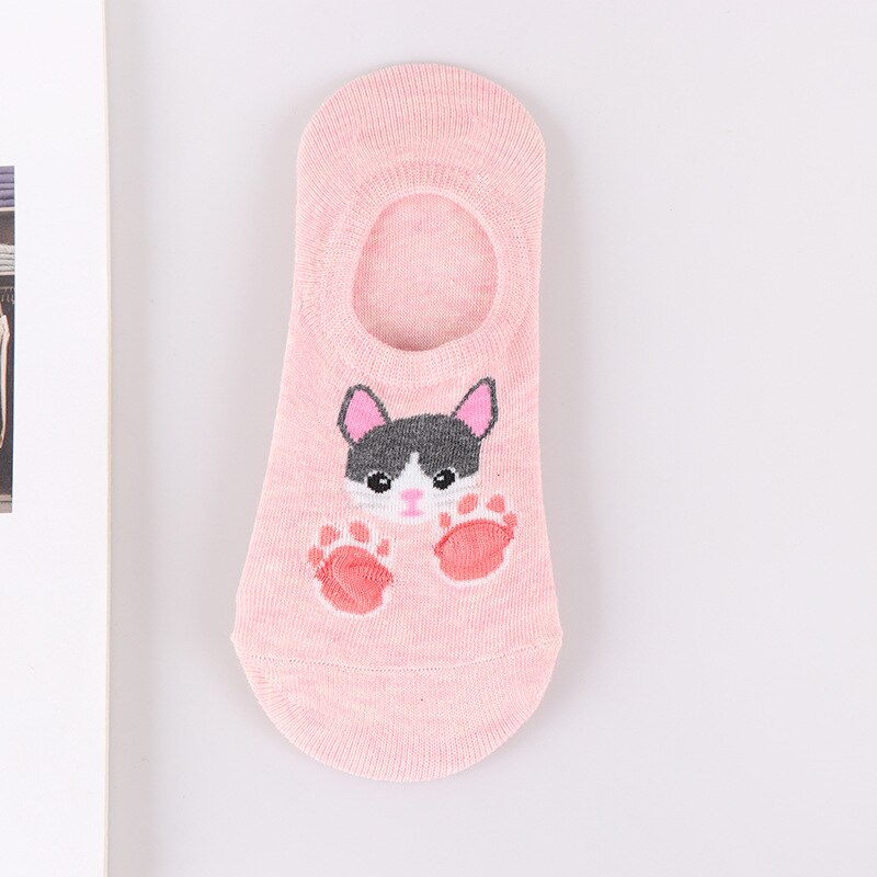 1 Pairs Women's Short Socks Cute Lovely Kawaii Cartoon Sweet Cotton Women Socks Casual Women Ankle Socks Lovely Socks Female