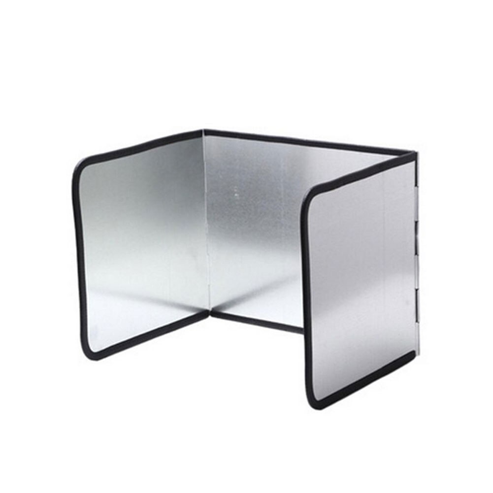 Oil Gas Stove Baffle Kitchen Anti Splatter Shield Guard Oil Anti-Splash Block 3-Sided Anti-Splashing Heat Insulation Two Size: Small