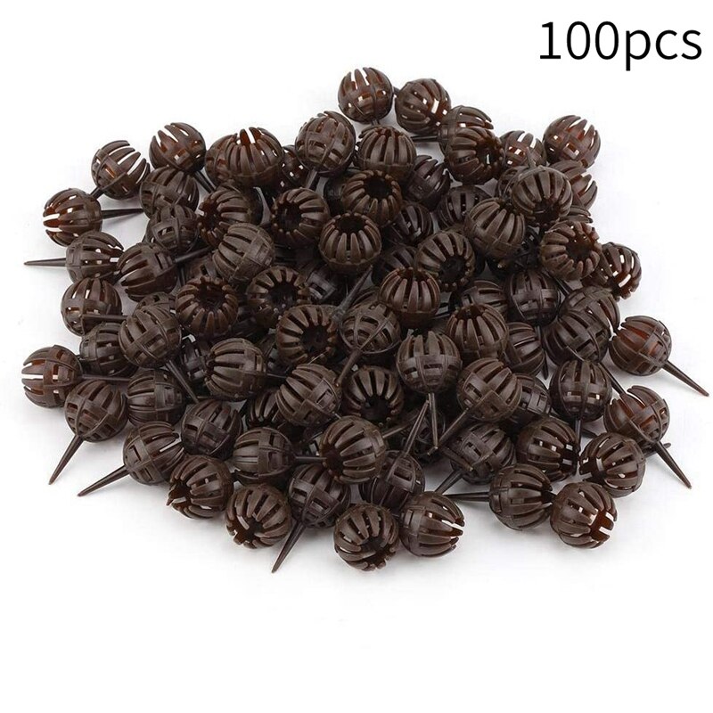 100Pcs Meststof Nursery Bonsai Planten Tool Automatische Meststof Pot Doos Slow-Release Meststof Container