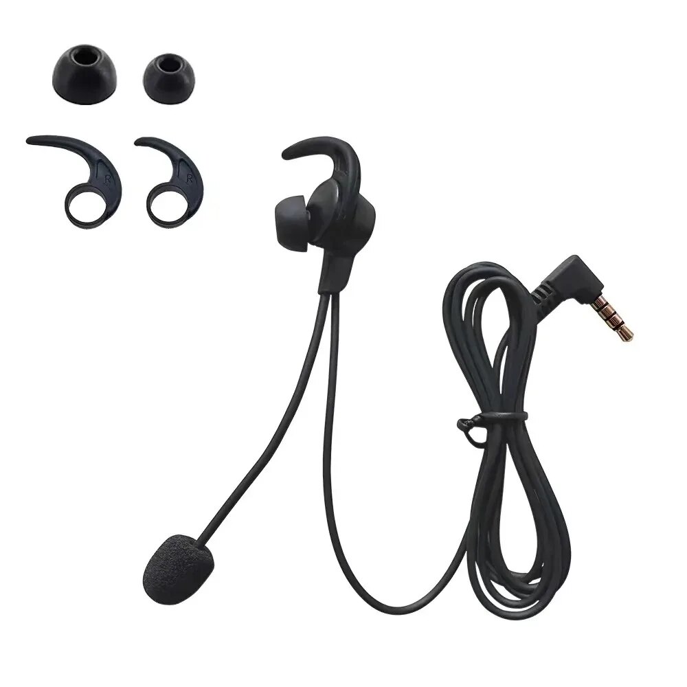 Goref 3,5mm jack in-ear headphones football football referee headphones for  v4c plus /v6c/ fbim intercom headset
