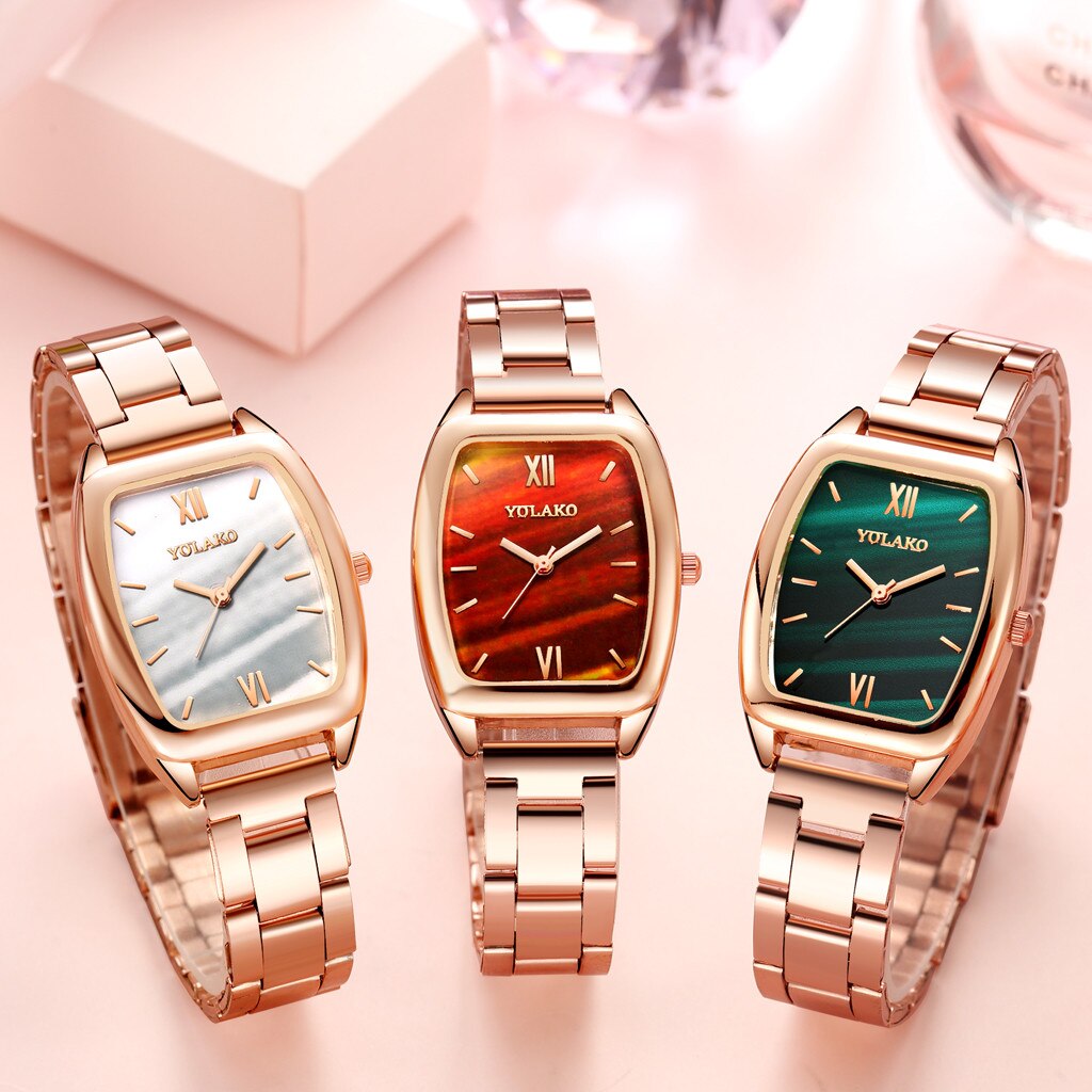 Vrouwen Casual Vintage Multilayer Horloge Weave Wrap Lederen Armband Top Luxe Curren Mode Lederen