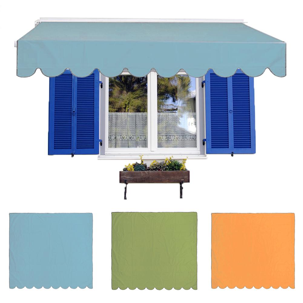 Rectangle Sun Shade Shelter Canopy Waterproof Garden Patio Courtyard Awning Decoration