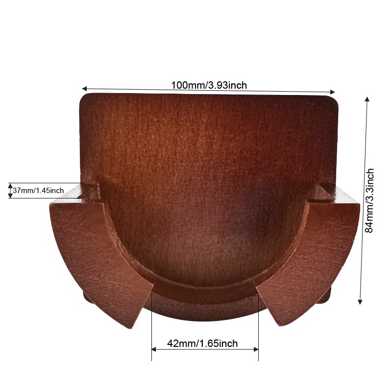 51mm/53mm/54mm/58mm Wood Holder Espresso Coffee Tools Coffee Filter Tampers Wall Mounted Rack Coffee Portafilter Wall Rack: Wood Holder