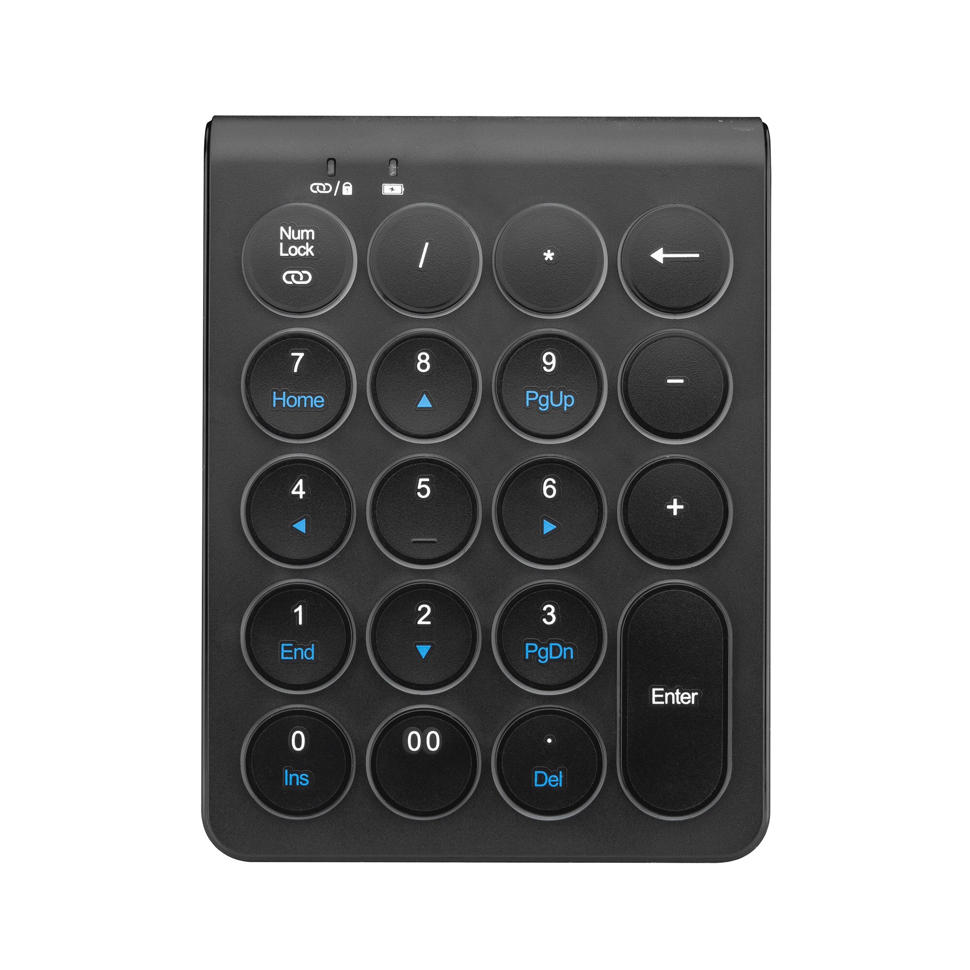 19 Keys Bluetooth Wireless Numeric Keypad Mini Numpad with More Function Keys Digital Keyboard For PC Accounting tasks