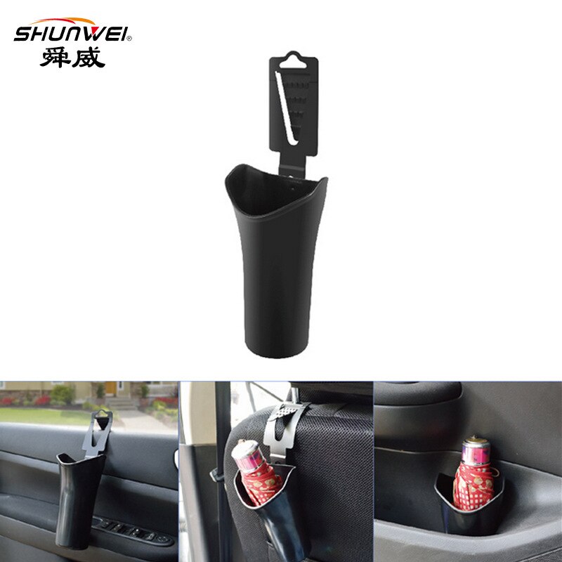 Porte-parapluie pliant en plastique pour voiture, seau de rangement étanche pour garder la voiture sèche et propre, style universel