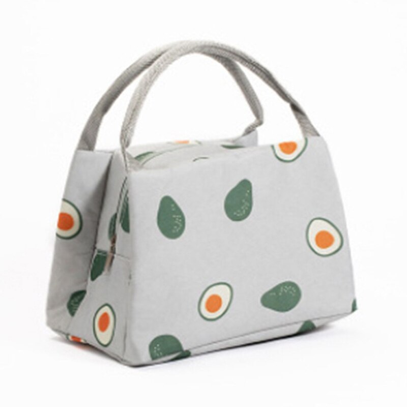 Mittagessen Tasche Neue Kind Frauen Männer Thermische Isolierung Wasserdichte Tragbare Picknick Isolierte Lebensmittel Lagerung Box Tote Mittagessen Tasche: 02 Gray