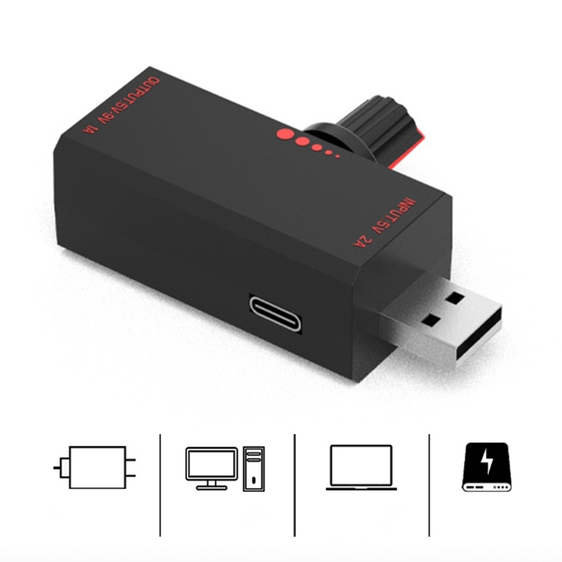 USB-Lüfterregler, effizienter USB-Lüfter, stufenloser Geschwindigkeitsregler für Büro und Zuhause, USB-Lüftersteuerung für