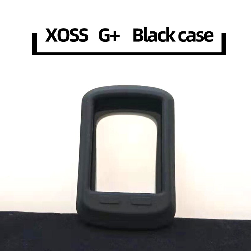 XOSS G protective Case Silicone Cover Compatible Xoss G G PLUS Bicycle Computer Wireless GPS Speedometer: Black